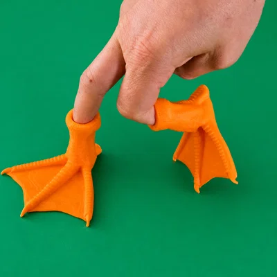 Chân Vịt Đeo Ngón Tay (Duck Feet Finger Fidget)