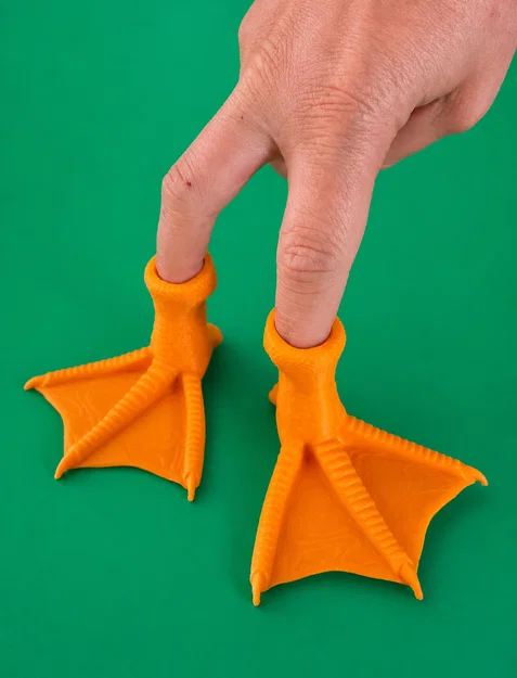 Chân Vịt Đeo Ngón Tay (Duck Feet Finger Fidget) - Image 3
