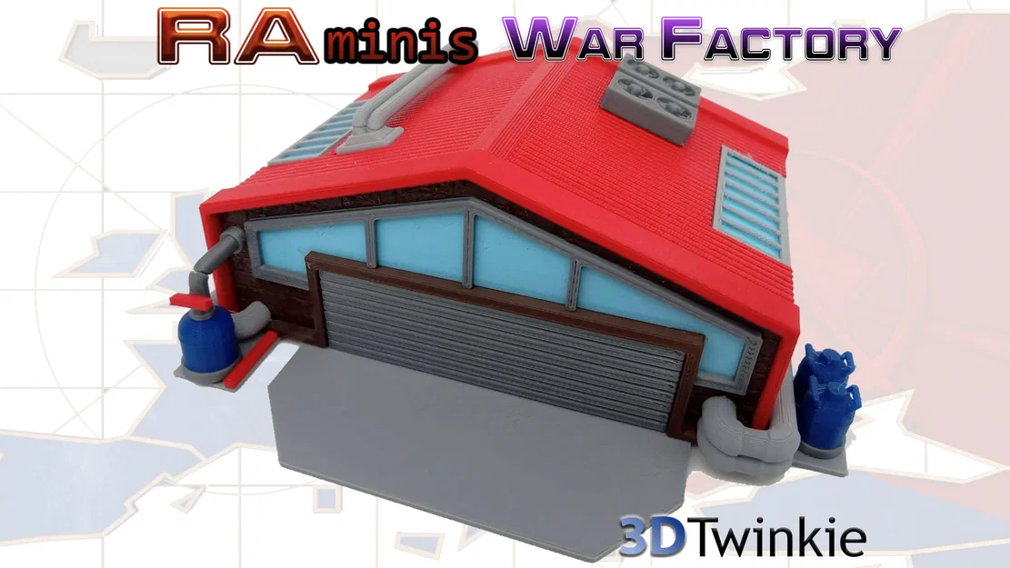 Vehicle Factory (War Factory) – Mô hình Command & Conquer: Red Alert - Image 1