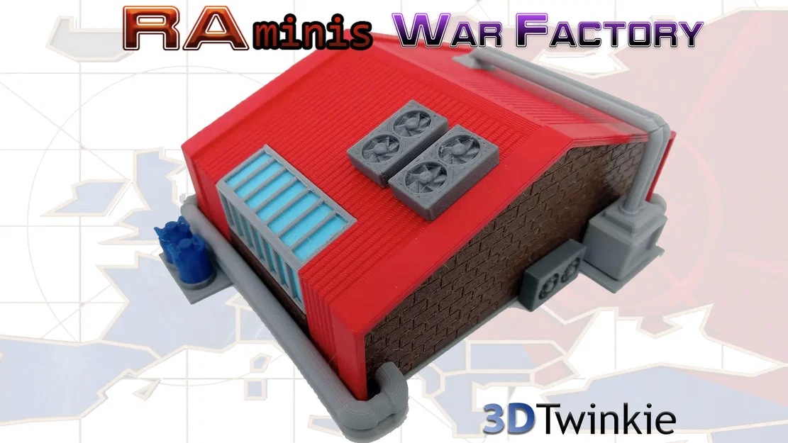 Vehicle Factory (War Factory) – Mô hình Command & Conquer: Red Alert - Image 2