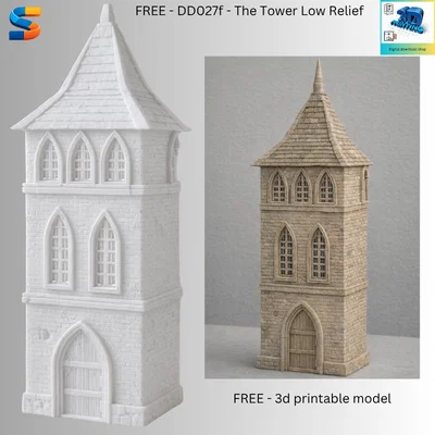 The Tower - Low Relief - Tòa tháp kiểu English Heritage