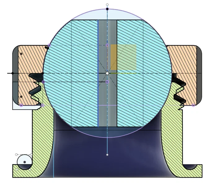 Khớp nối cầu linh hoạt cho ống dẫn nhựa (Filament Tube Ball Joint) - Image 2