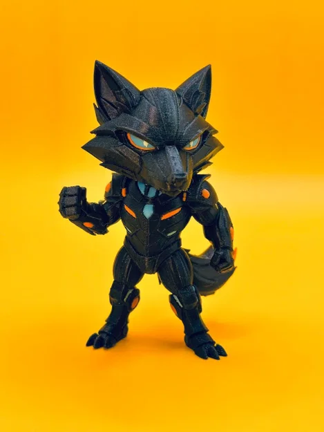 Forge Fox – Mascot của Vexil 3D Labs (STL in 3D) - Image 1