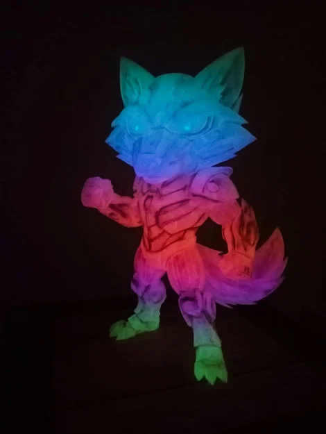 Forge Fox – Mascot của Vexil 3D Labs (STL in 3D) - Image 2