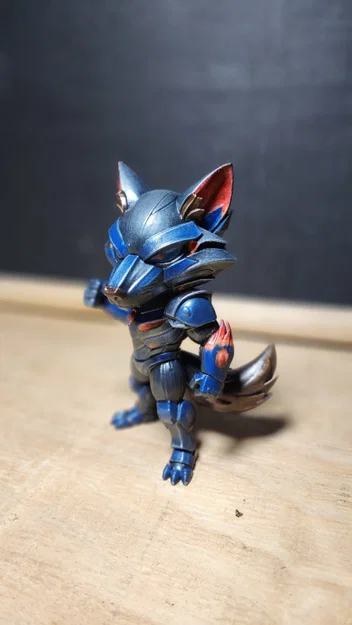 Forge Fox – Mascot của Vexil 3D Labs (STL in 3D) - Image 3