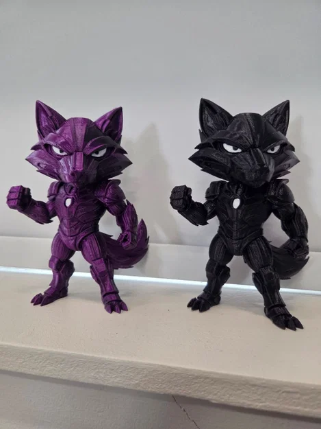 Forge Fox – Mascot của Vexil 3D Labs (STL in 3D) - Image 4