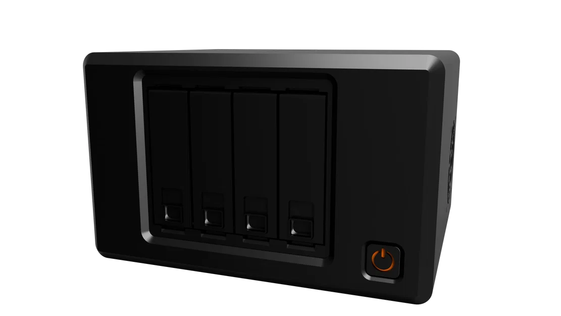NAS RPI4 (4 x 3,5''HDD) - Bộ vỏ NAS hot swap cho Raspberry Pi 4 - Image 1