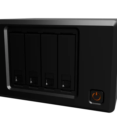 NAS RPI4 (4 x 3,5''HDD) - Bộ vỏ NAS hot swap cho Raspberry Pi 4