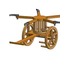 Xe chiến Da Vinci (Da Vinci inspired CART) – mô hình thiết kế & in 3D - Thumbnail 1