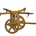 Xe chiến Da Vinci (Da Vinci inspired CART) – mô hình thiết kế & in 3D - Thumbnail 4