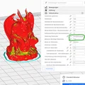 Mô hình Gargoyle ngồi 3D - Tối ưu cho in FDM không cần support - Thumbnail 3