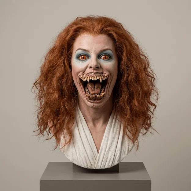 Mô hình tượng Amy Peterson Fright Night (1985) in 3D độc đáo - Image 1