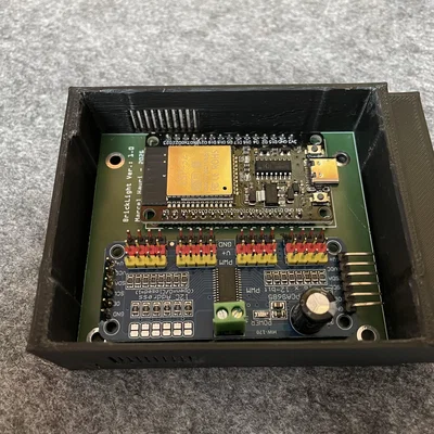 Vỏ BrickLight Case (in 3D) cho PCB BrickLight