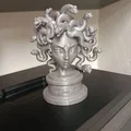 Mô hình tượng đầu Medusa ấn tượng cho góc làm việc - Thumbnail 2