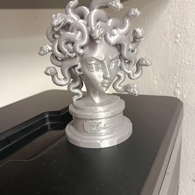 Mô hình tượng đầu Medusa ấn tượng cho góc làm việc