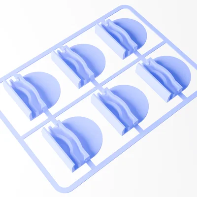 Bộ 6 Kẹp Giữ Đầu Dây Filament (Grandma's Favorite) In 3D Cực Tiện