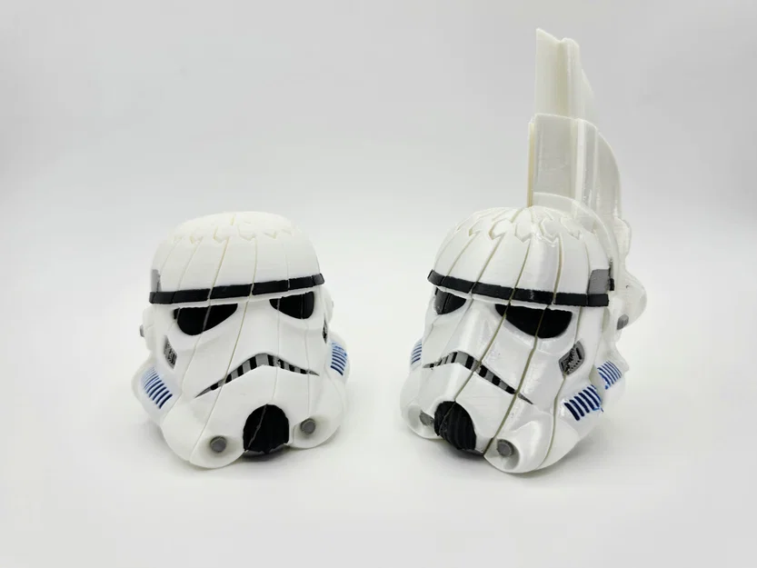 Storm Trooper Twist Fidget – Đồ chơi vặn xoắn in one-piece (print in place) - Image 1