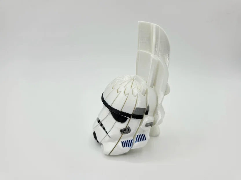 Storm Trooper Twist Fidget – Đồ chơi vặn xoắn in one-piece (print in place) - Image 2