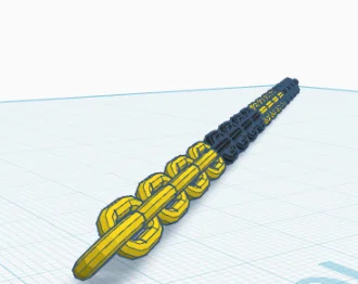 Dây xích an toàn in 3D (PIP Safety Chain) thiết kế liền khối - Image 1