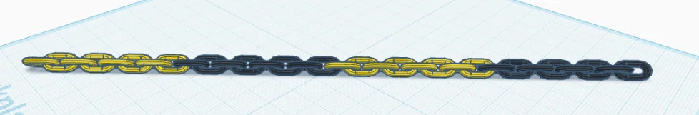 Dây xích an toàn in 3D (PIP Safety Chain) thiết kế liền khối - Image 2