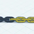 Dây xích an toàn in 3D (PIP Safety Chain) thiết kế liền khối - Thumbnail 2