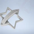 Khuôn cắt bánh hình ngôi sao David (Magen David Cookie Cutter) - Thumbnail 1