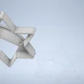 Khuôn cắt bánh hình ngôi sao David (Magen David Cookie Cutter) - Thumbnail 2