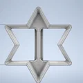 Khuôn cắt bánh hình ngôi sao David (Magen David Cookie Cutter) - Thumbnail 3