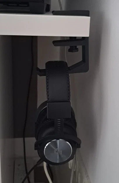Móc Treo Headset Gắn Dưới Bàn (Under-Desk Headset Holder) - Image 2