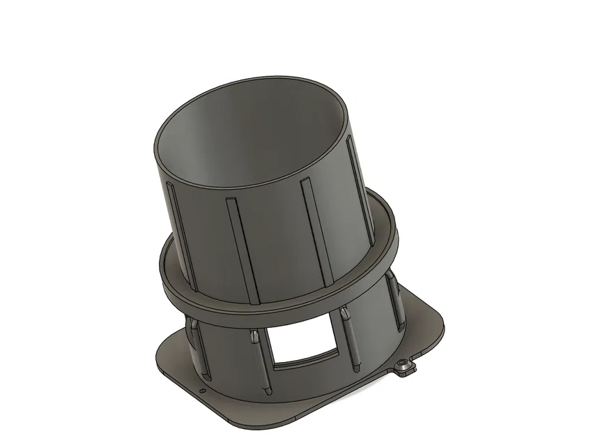 Bộ chuyển đổi ống xả 100mm cho Bambu Lab P1S, X1C - Image 2