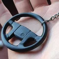 Móc khóa mô hình vô lăng Volkswagen Golf MK2 GTI in 3D - Thumbnail 1
