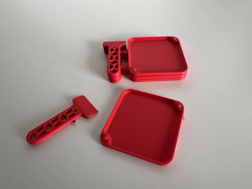 Khay Trộn Epoxy & Keo Gọn Nhẹ, Xếp Chồng (Kèm Spatula) - Image 5