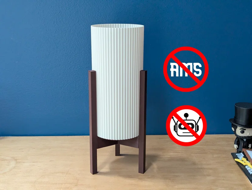 Nagomi - Đèn Japandi tối giản ấm áp 001 (Không AMS, Không AI) - Image 1