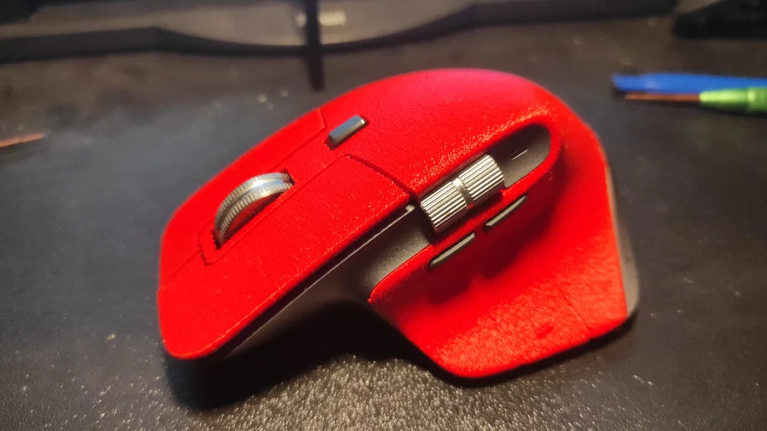 Vỏ và Nút bấm Logitech MX Master 3 với hiệu ứng Fuzzy Skin toàn diện - Image 2