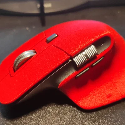 Vỏ và Nút bấm Logitech MX Master 3 với hiệu ứng Fuzzy Skin toàn diện