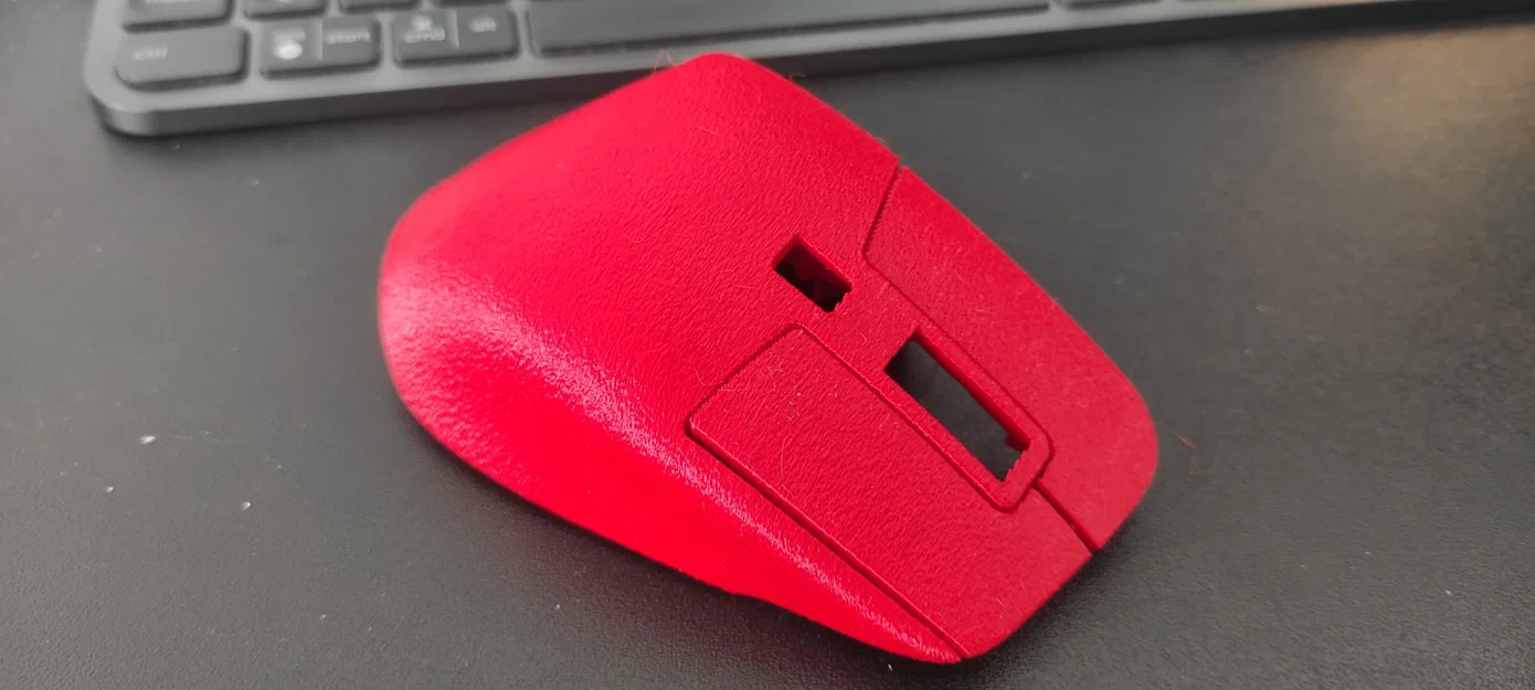 Vỏ và Nút bấm Logitech MX Master 3 với hiệu ứng Fuzzy Skin toàn diện - Image 3