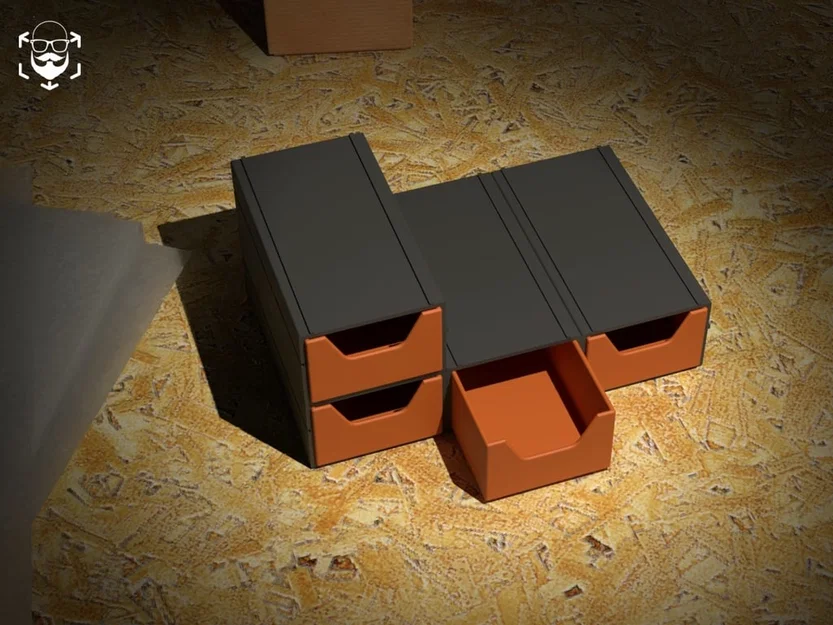 Ngăn Kéo Module Cho Workbench – Hệ Trượt Dovetail (In 3D) - Image 1