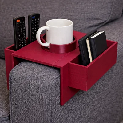 Khay Đựng Đồ Đa Năng Cho Tay Vịn Ghế Sofa - Mẫu In 3D Tiện Lợi