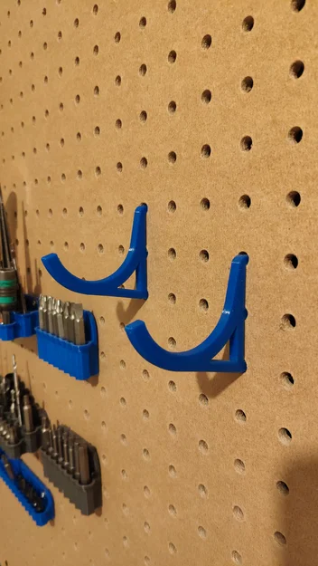 Móc treo máy khoan thông minh cho bảng Pegboard - Image 1