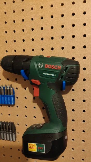 Móc treo máy khoan thông minh cho bảng Pegboard - Image 3