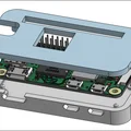 Vỏ case Raspberry Pi Zero 2W lắp ráp không cần ốc vít - Thumbnail 1