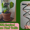 Giàn/giá đỡ cây trong nhà lấy cảm hứng từ DNA (double helix) - Thumbnail 1
