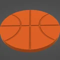 Bộ lót ly bóng thể thao: Soccer Baseball Basketball Tennis Golf Cricket Volleyball - Thumbnail 8