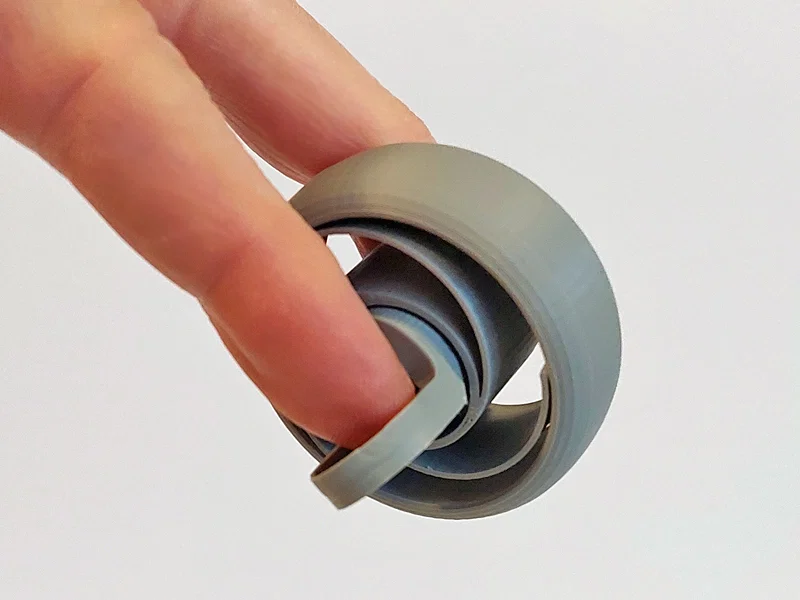 Uni-wheel – Finger Board 1 Bánh, Suspension Compliant, Fidget Toy – Size & Design mới - Image 1
