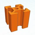 Thanh 2020 T-Slot (giống aluminum extrusion) - Thumbnail 1