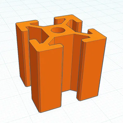 Thanh 2020 T-Slot (giống aluminum extrusion)