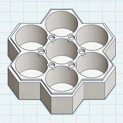 Hộp đựng xúc xắc 7 ngăn, nắp nam châm cho tabletop & Dungeons & Dragons