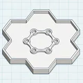 Hộp đựng xúc xắc 7 ngăn, nắp nam châm cho tabletop & Dungeons & Dragons - Thumbnail 6