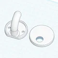 Móc Treo Khăn Gắn Tường Kèm Mặt Che (Faceplate) - Thumbnail 6