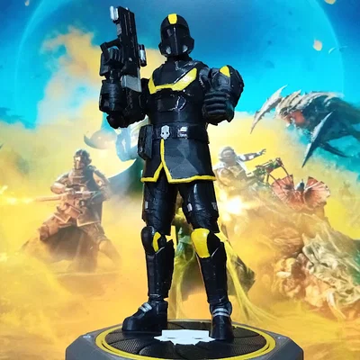Mô hình Dummy 13 Helldivers - Bộ giáp chiến binh trên Kit Card